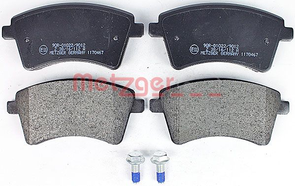 METZGER 1170467 GREENPARTS Bremsbelagsatz, Scheibenbremse